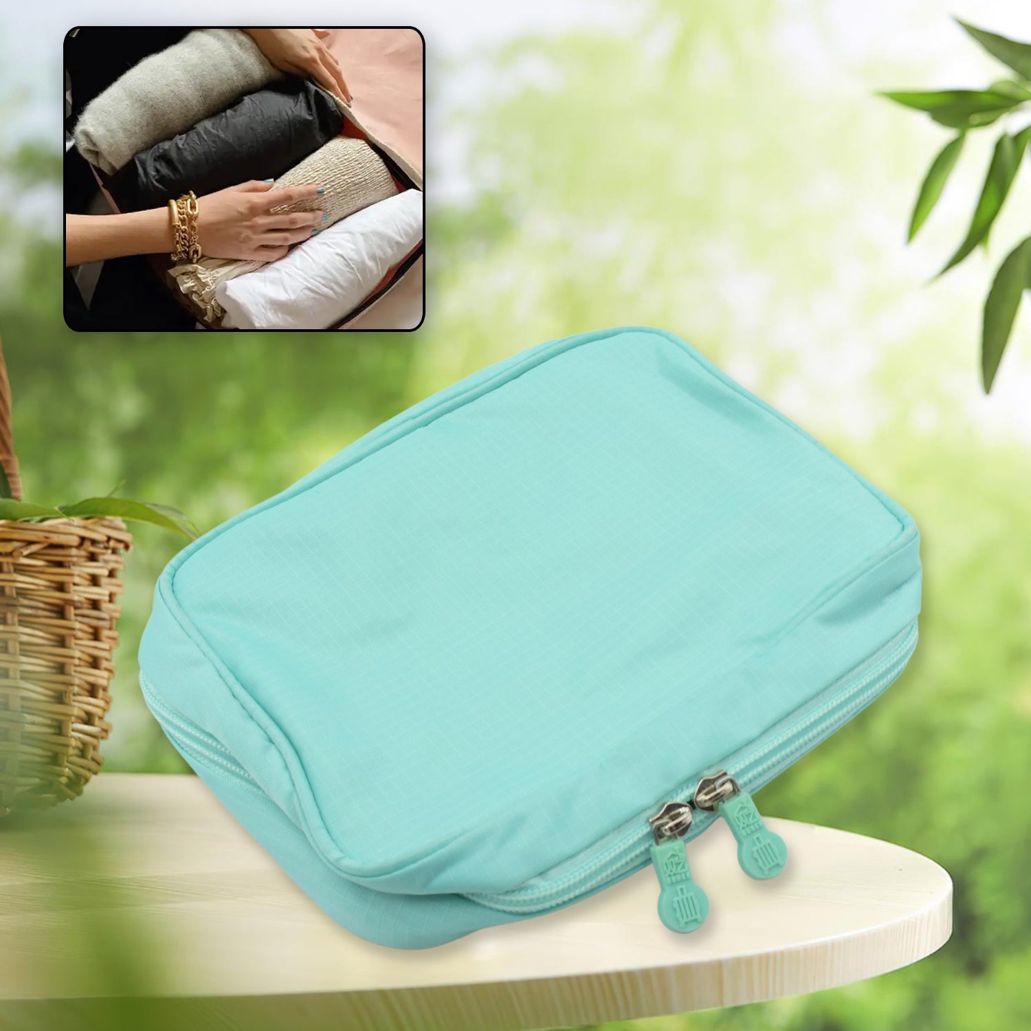 7938 Travel Wash Bag Multi-Functional Waterproof Cosmetic Storage Bag Handheld Foldable Hook Cosmetic Bag with Zipper Closure Handbag Portable Classification Bags(1 Pc Mix Design) 7938 Travel Wash Bag Multi-Functional Waterproof Cosmetic Storage Bag Handheld Foldable Hook Cosmetic Bag with Zipper Closure Handbag Portable Classification Bags(1 Pc Mix Design)